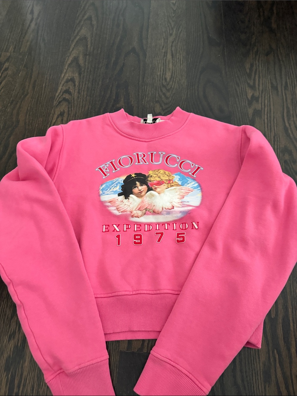 Fiorucci crop sweatshirt